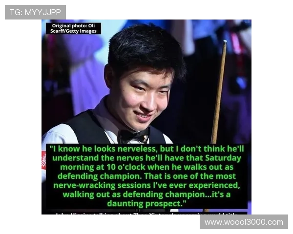 赵心童：谢菲尔德已是我英国的新家